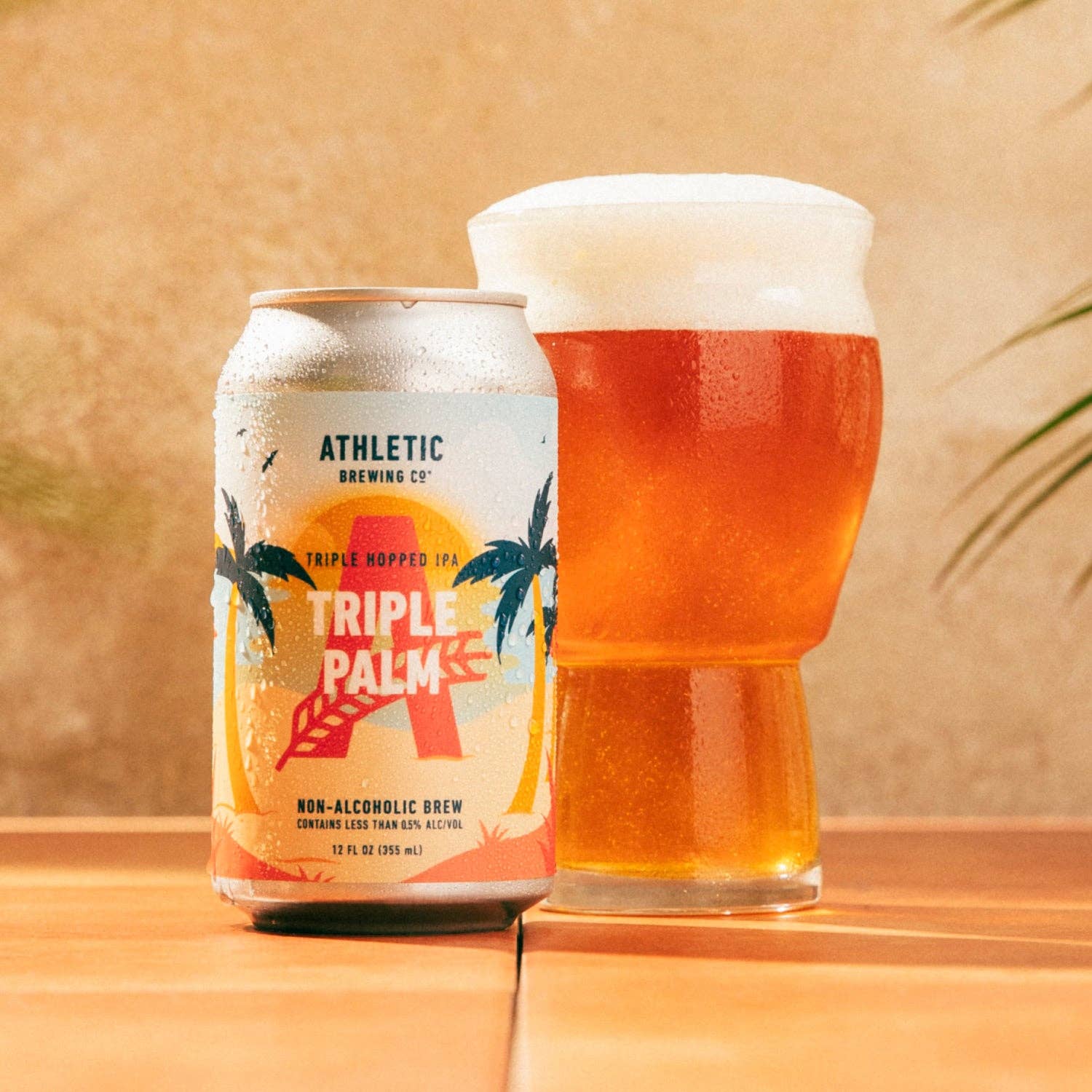 Triple Palm (Non-Alcoholic Beer) 1 -12oz