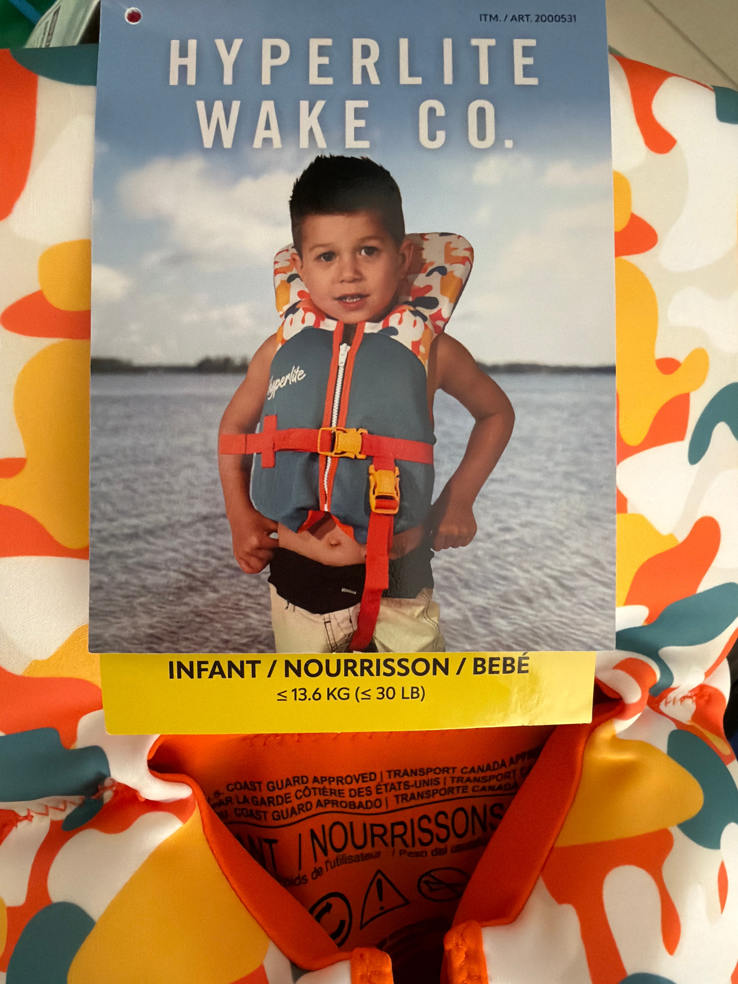 Infant lifejacket