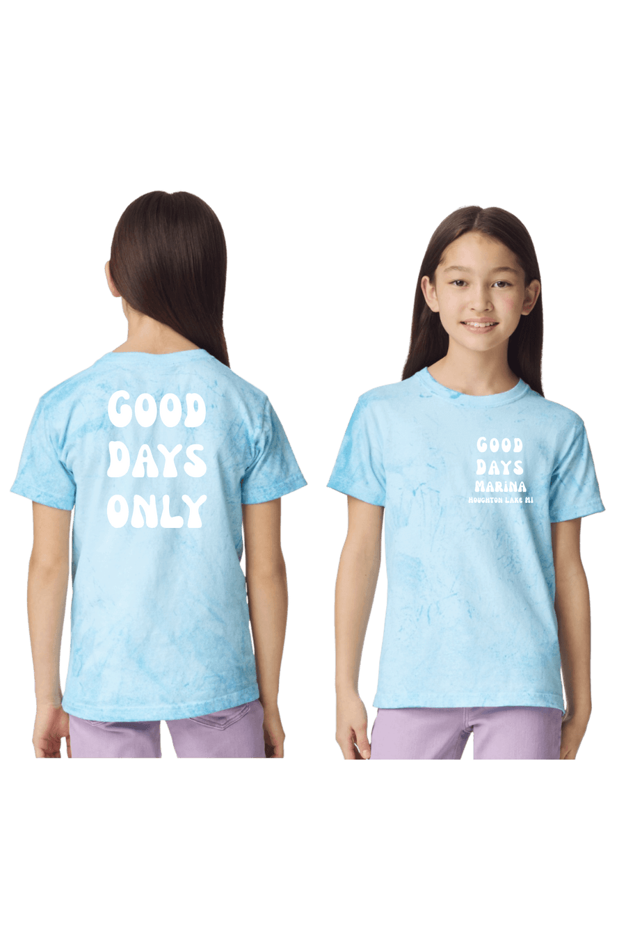 Good Days Only - Color Blast T-Shirt - Youth Unisex