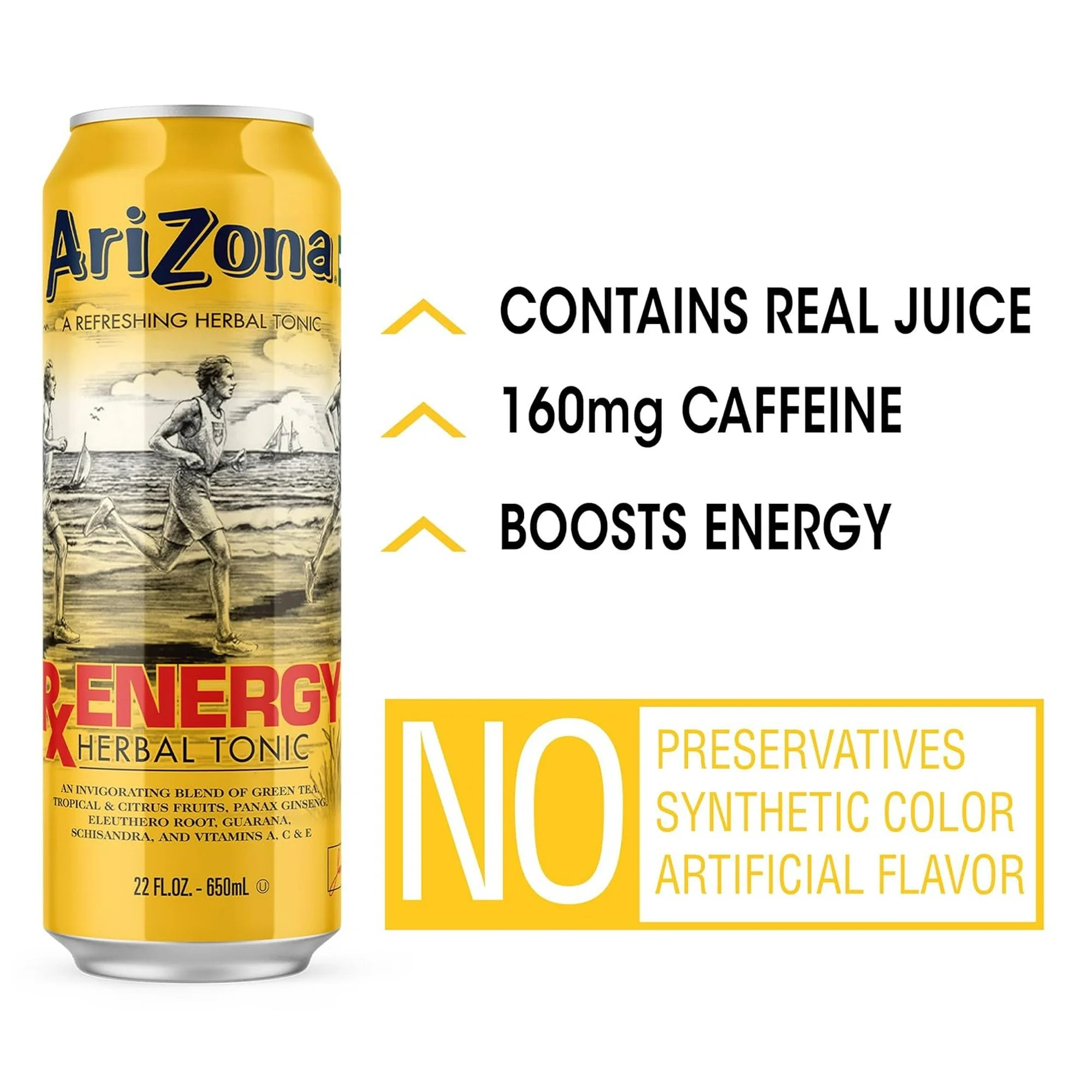 Arizona Rx Energy - Big Can, 22 Fl Oz