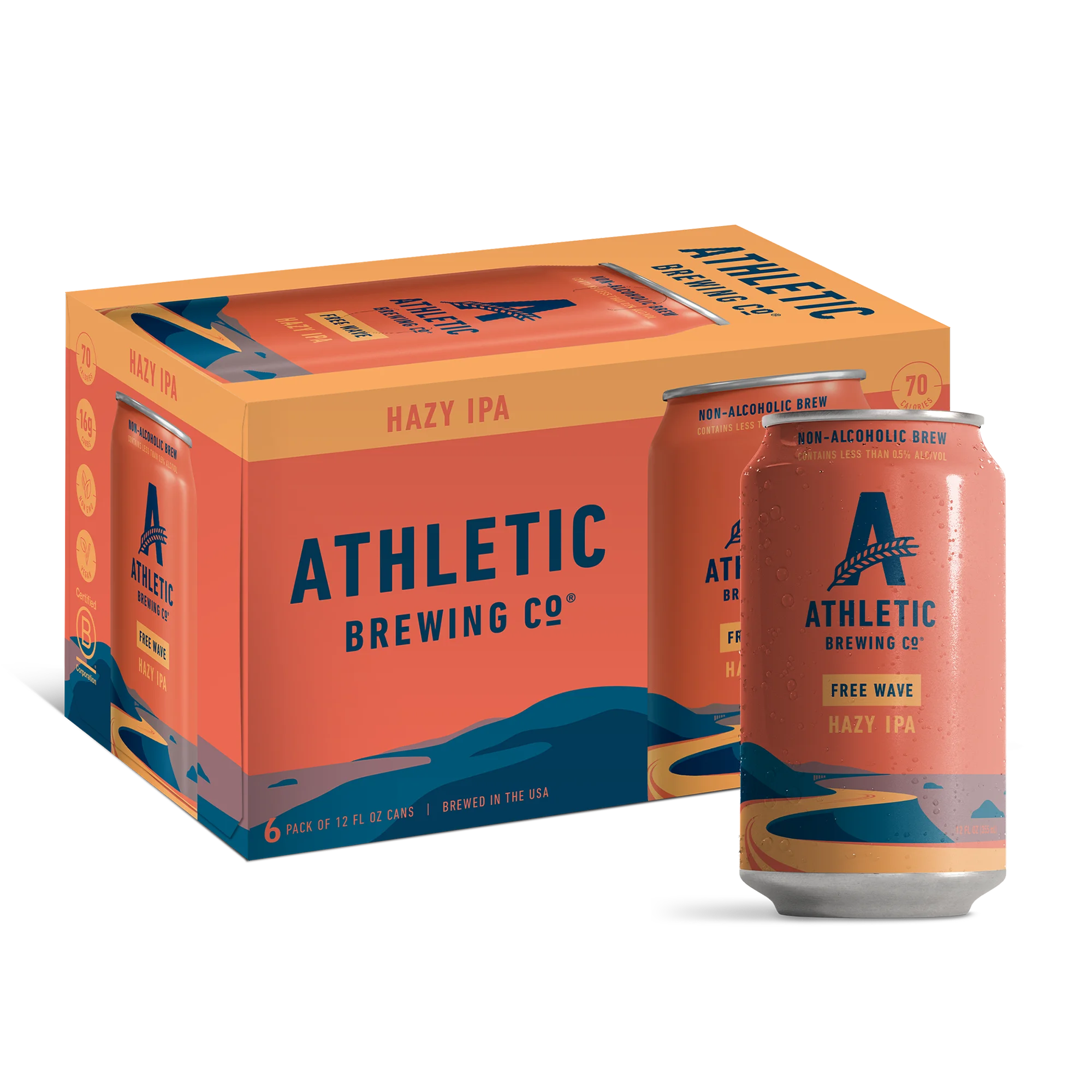 Free Wave Hazy IPA (Non-Alcoholic Beer) 6-Pack
