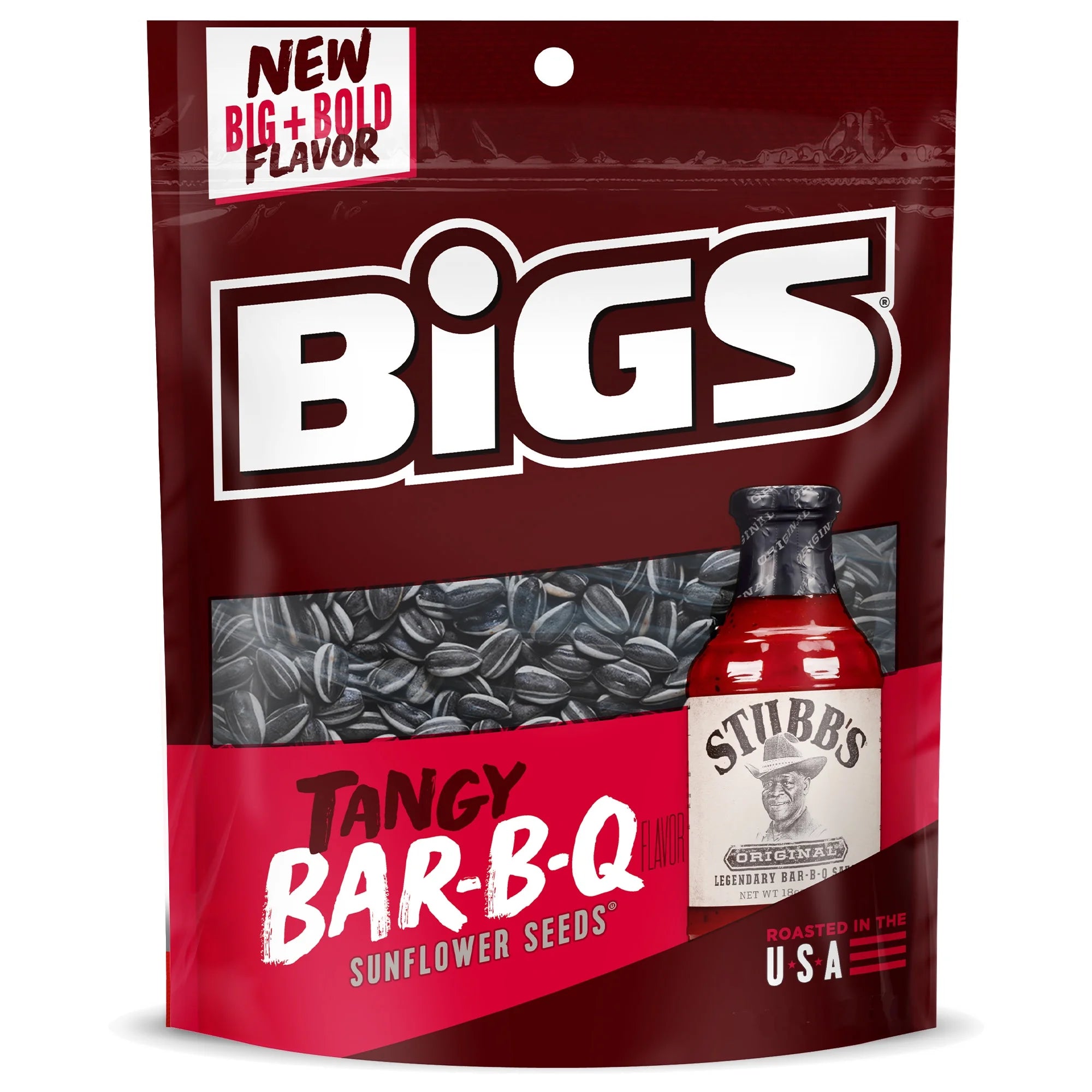 Bigs BBQ Sunflower Seeds, 5.35 oz. Bag