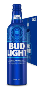 Bud Light 16 fl oz Aluminum Bottle 4.2% ABV -Single