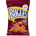 Bugles Chili Cheese Crispy Corn Snacks, Snack Bag, 7.5 oz