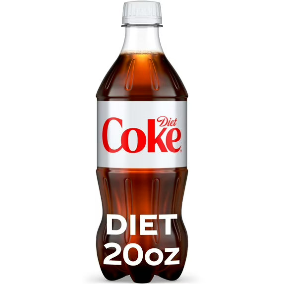 Diet Coke Pop 20 fl oz Bottle
