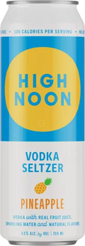 High Noon Pineapple Vodka Hard Seltzer 24oz