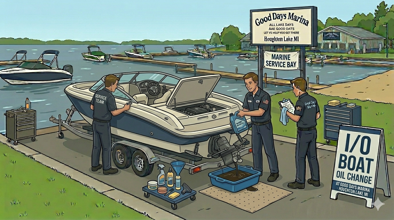Oil Change - I/O <150hp