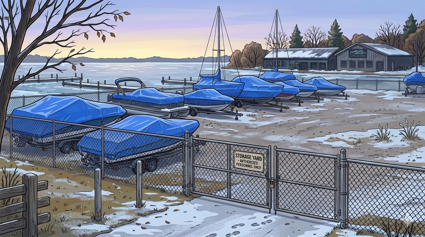 Storage - Pontoon / Boat - Outdoor Winter