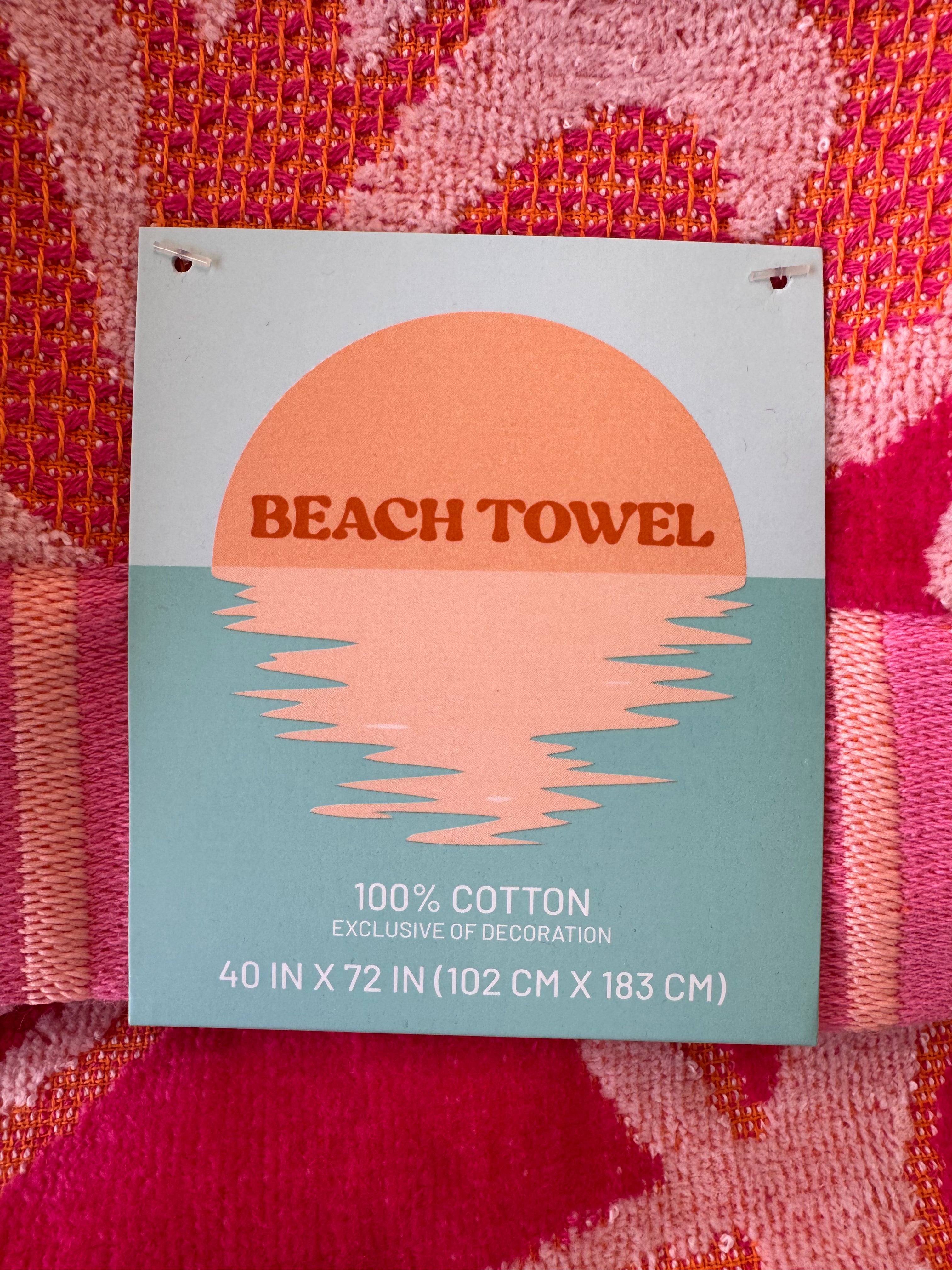 Beach Towel - Pink