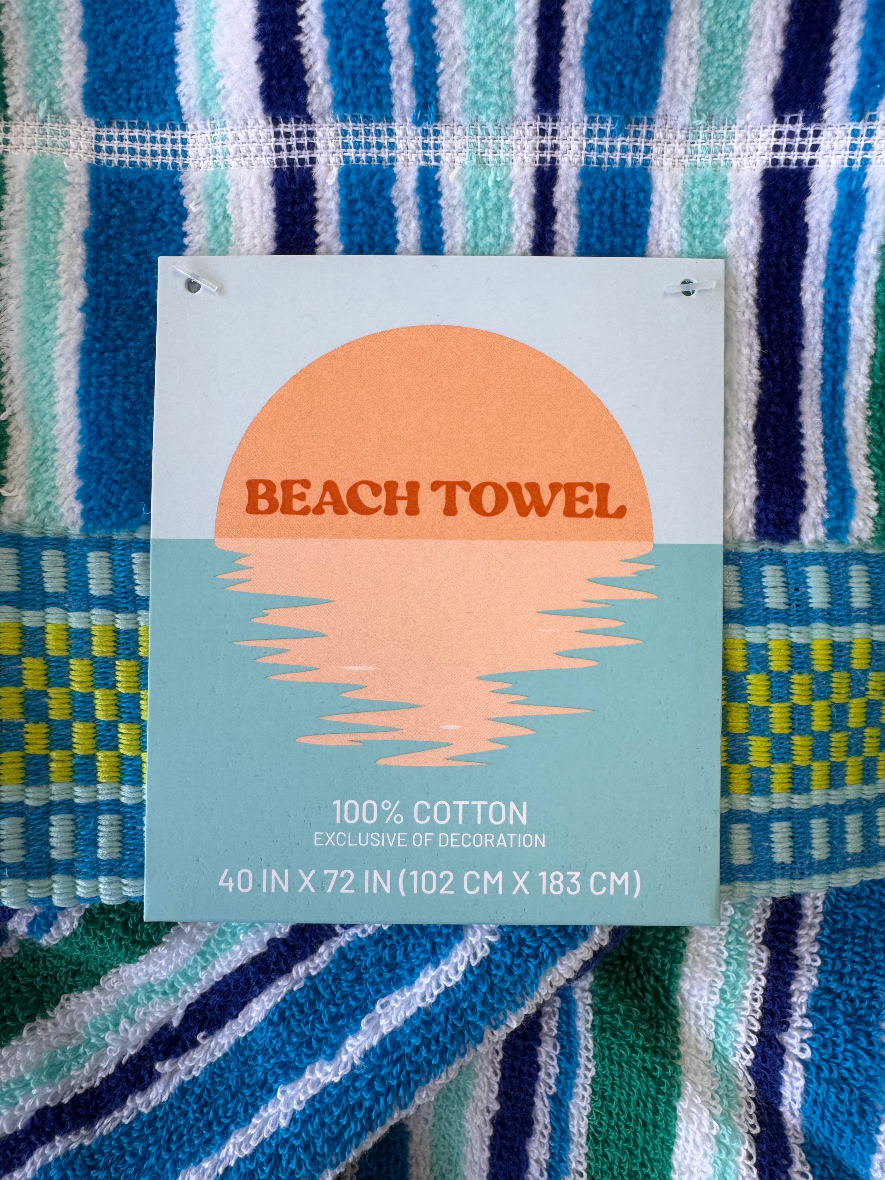 Beach Towel - Blue
