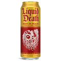 Liquid Death 19.2 Oz. Rest in Peach