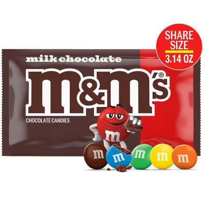 M&M'S Milk Chocolates King Size Candy Bag