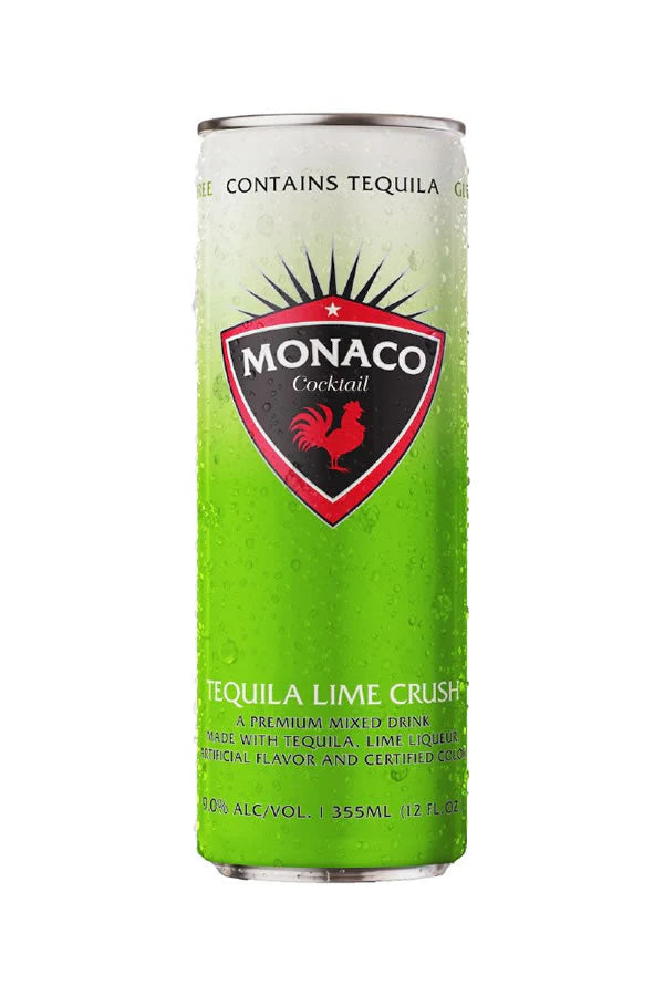Monaco Tequila Lime Crush Cocktail 12fl oz can