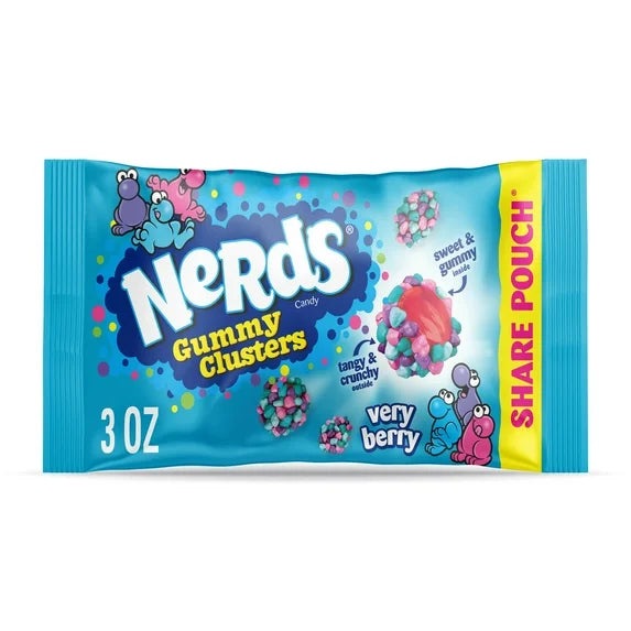 Nerds Gummy Clusters Very Berry King 3oz