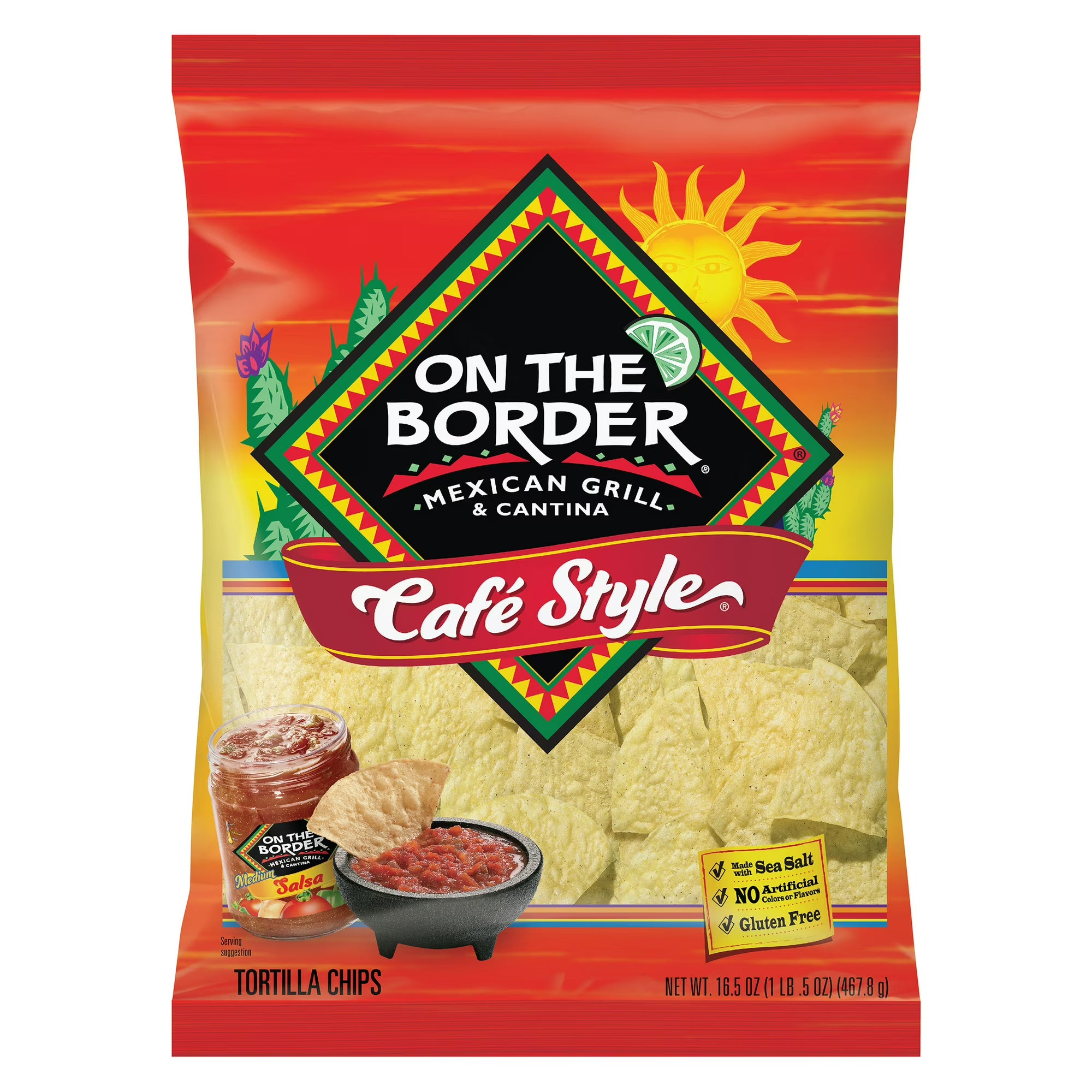 On The Border Tortilla Chips