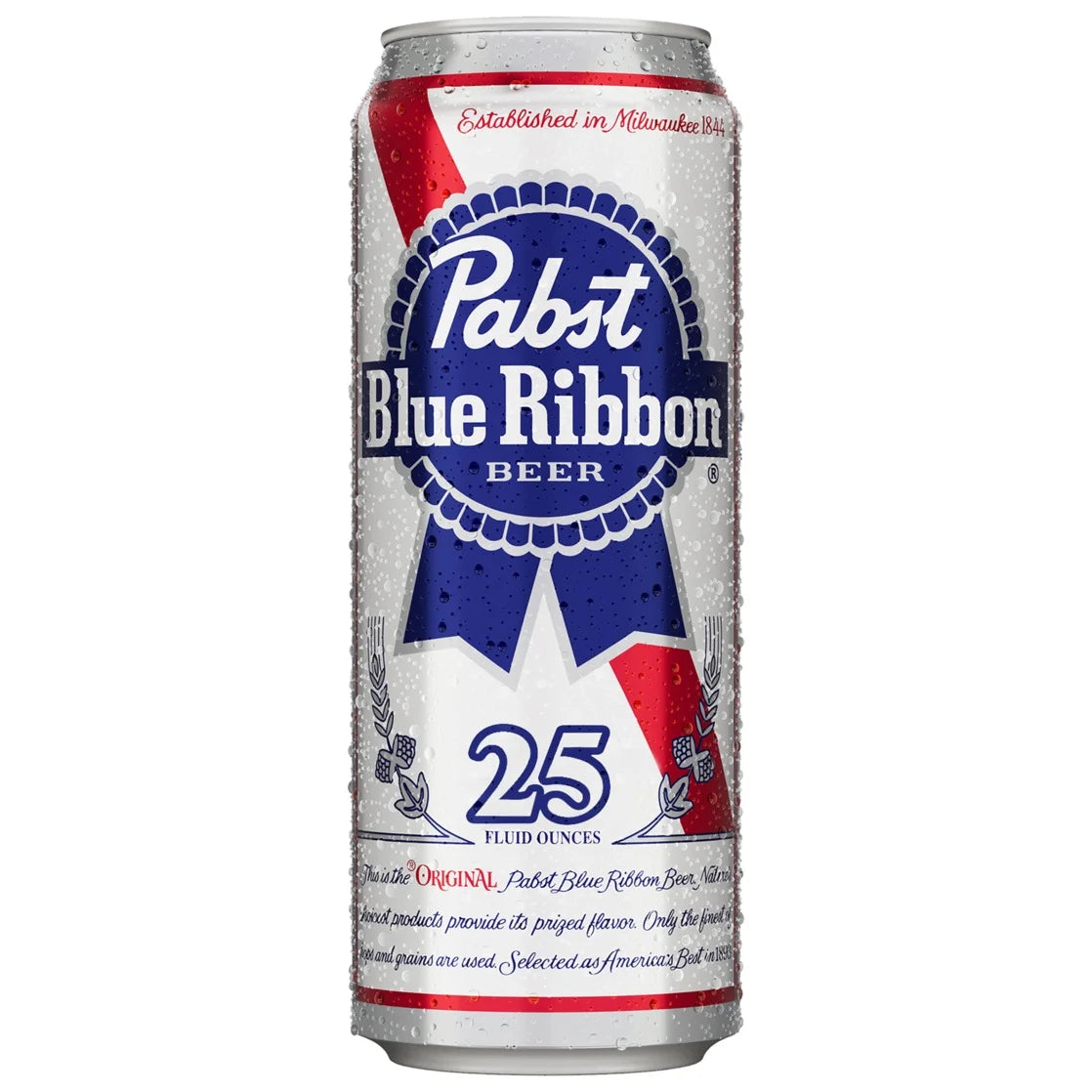 Pabst Blue Ribbon American Lager Beer Single Can - 25oz