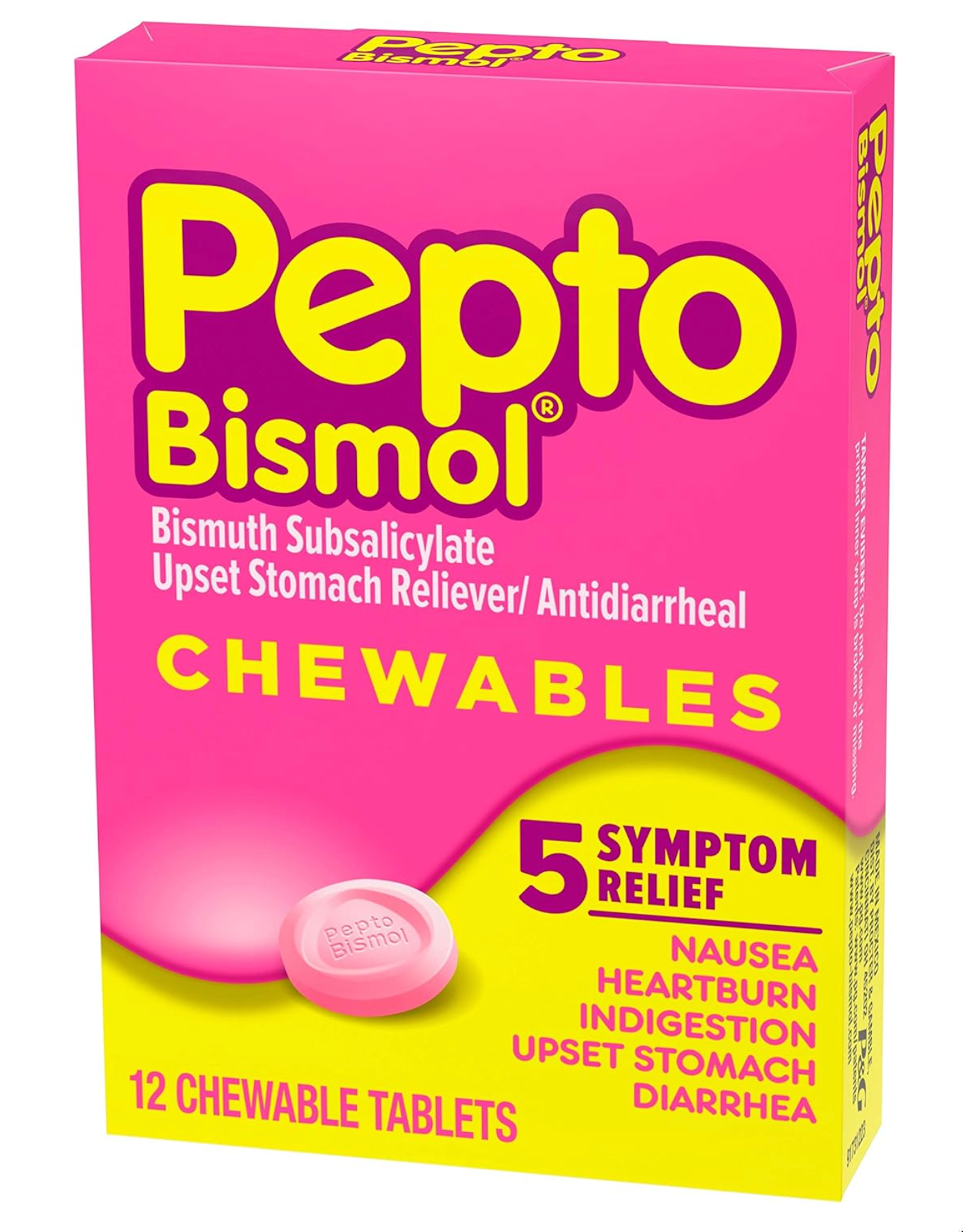 Pepto Bismol Tablet Original 12ct