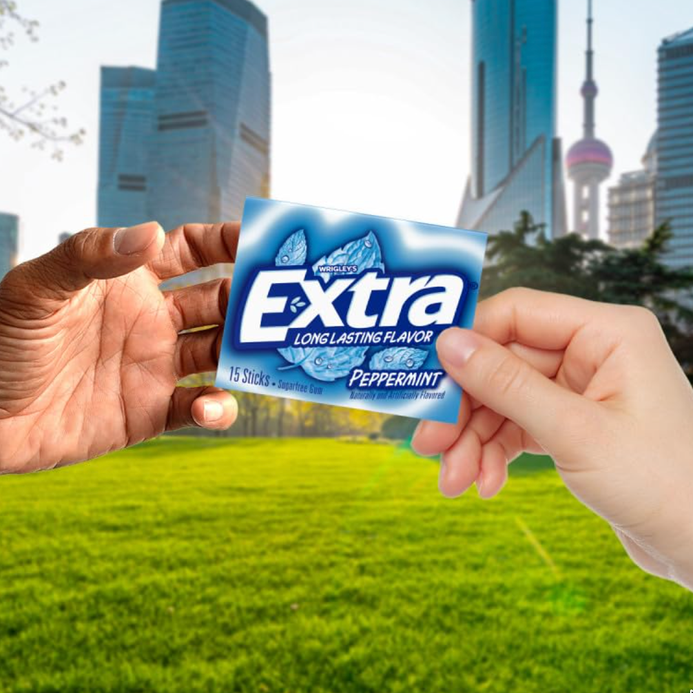 EXTRA Gum Peppermint Sugar free  15 Count