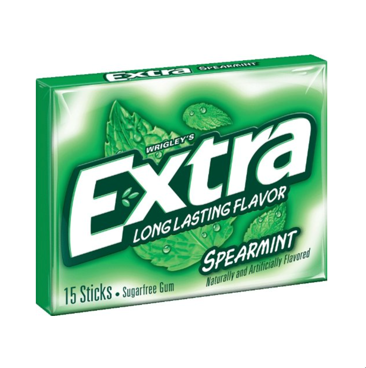 EXTRA Gum Spearmint Sugar free  15 Count