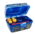 South Bend Worm Gear 88 Piece Loaded Tackle Box - Blue