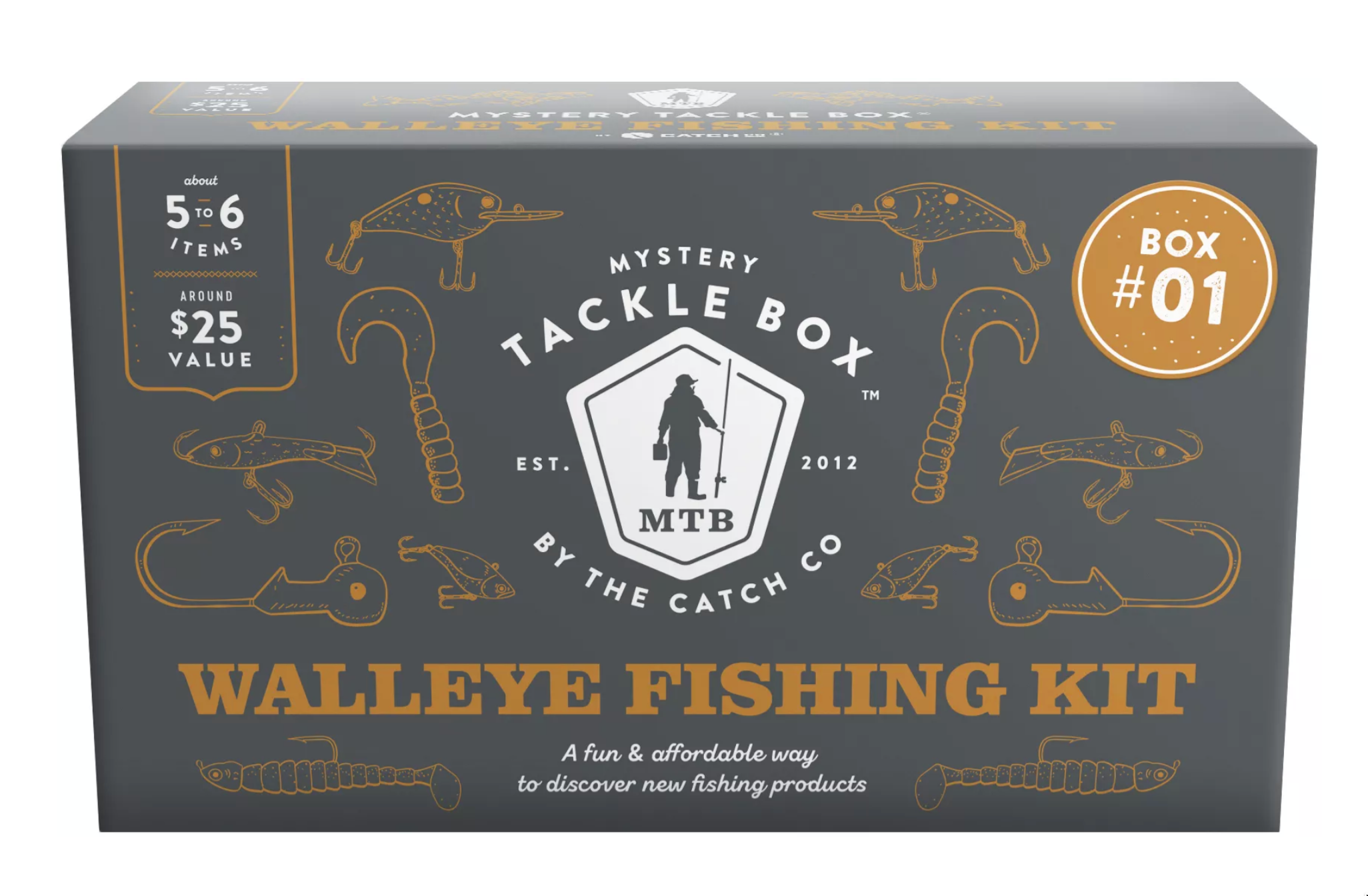 Mystery Tackle Box Walleye Kit