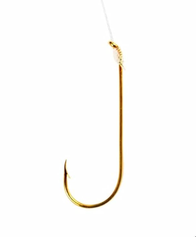 Eagle Claw Eagle Claw Aberdeen Lightwire Hook Gold size 8