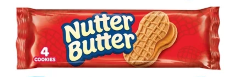 Nutter Butter Cookie 4 pack