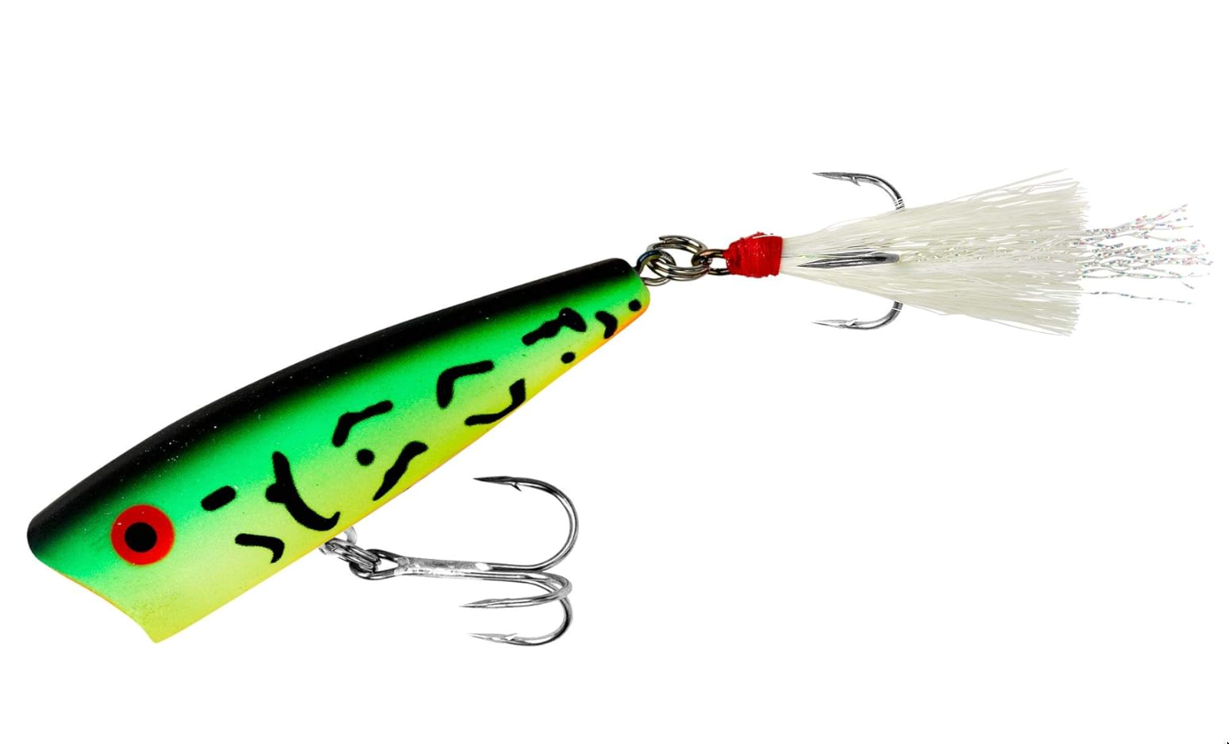 Rebel Lures Pop-R Topwater Popper Fishing Lure