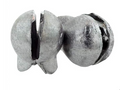 Eagle Claw Tackle Removable Split-Shot Sinkers Size 2
