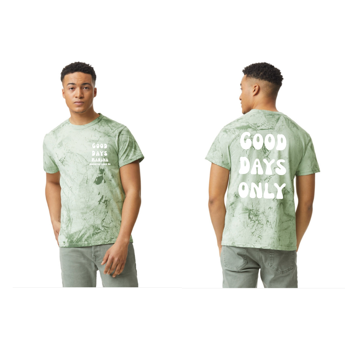 Good Days Only - Color Blast T-Shirt - Adult Unisex
