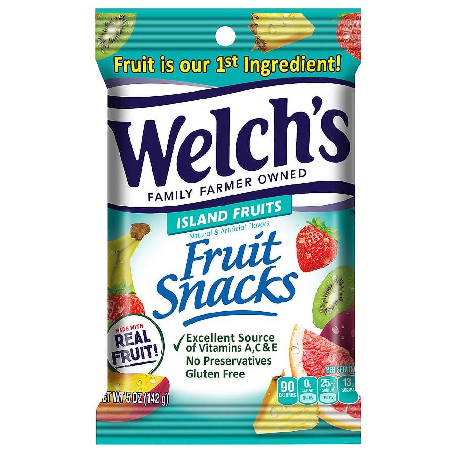 Welch's Fruit Snacks Island Fruit 5.0 oz