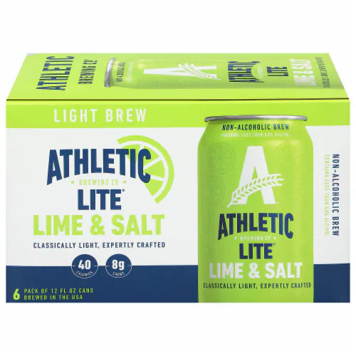 Athletic Lite Lime & Salt (Non-Alcoholic Beer) 6-Pack