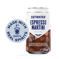 Cutwater Vodka Espresso Martini, 1 - 12 fl oz Aluminum Can, 13% ABV