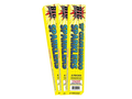 10" Bamboo Colored Sparklers - 1 box