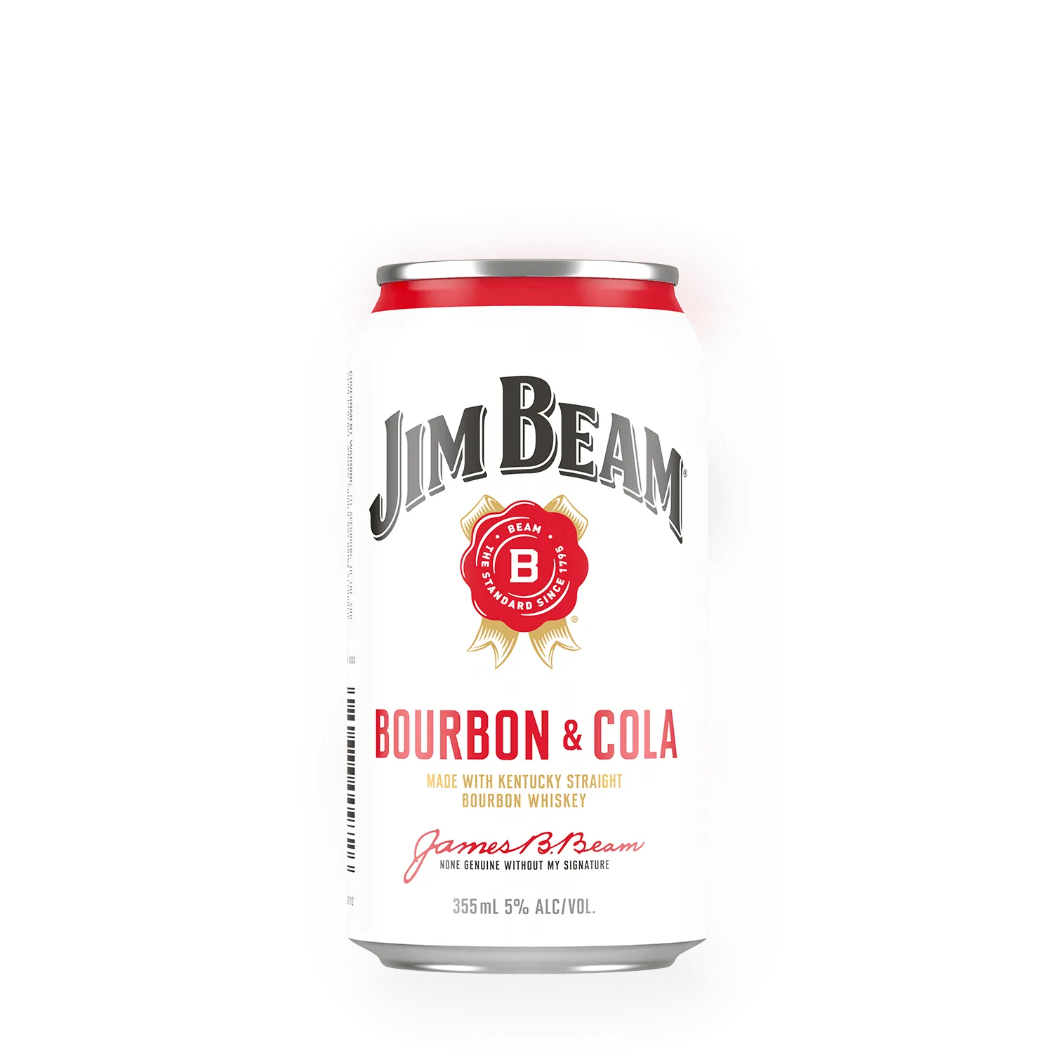 Jim Beam Bourbon & Cola 12oz 4 pack cans