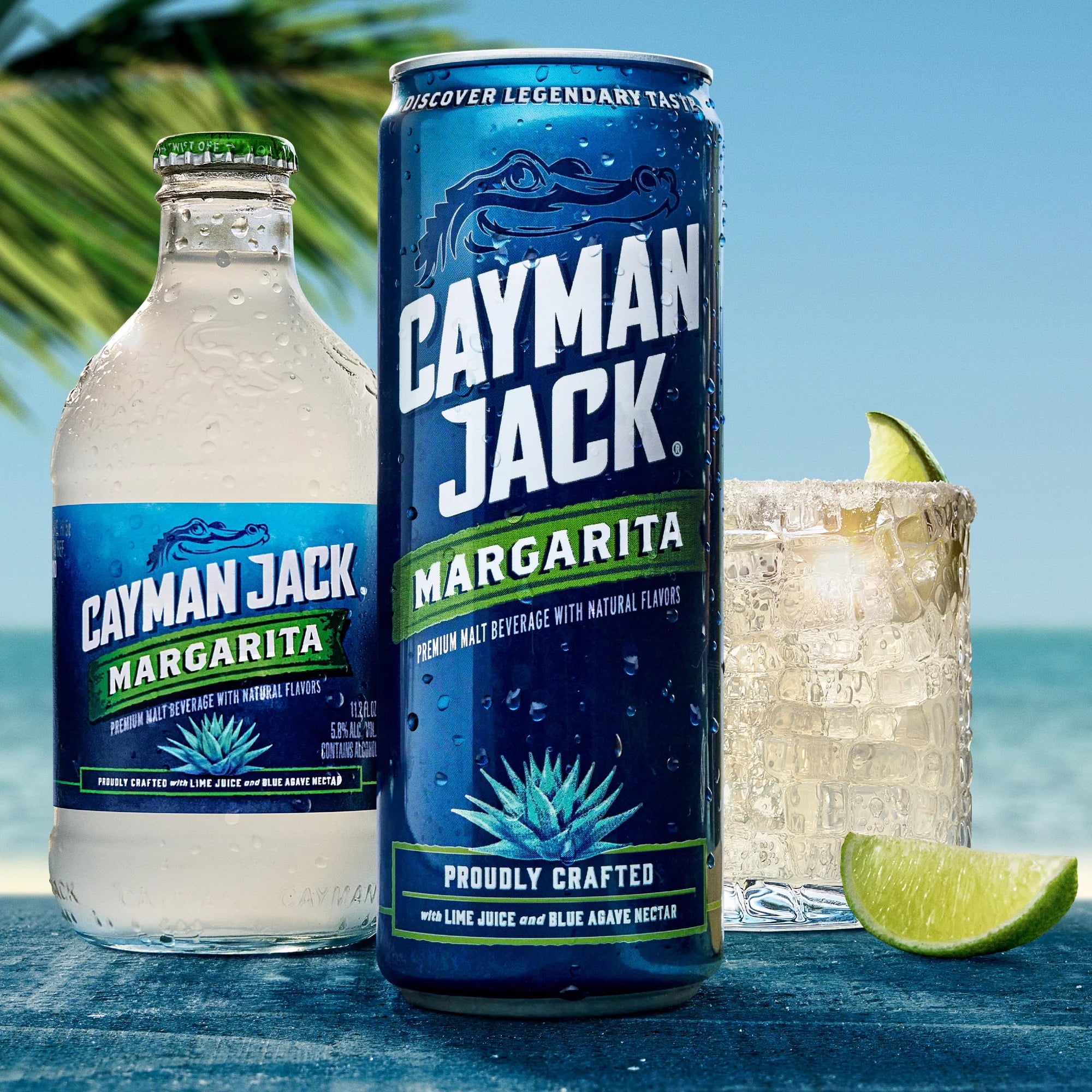 Cayman Jack Margarita Strawberry, 12 fl oz Can, 5.8% ABV