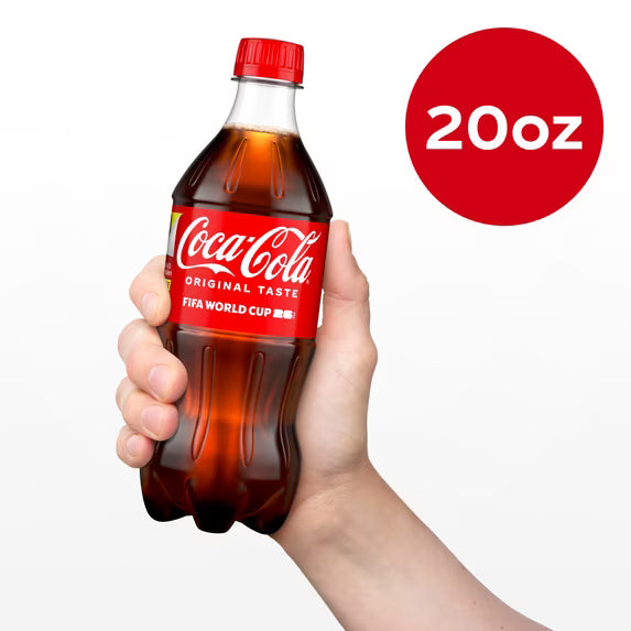 Coke Pop 20 fl oz Bottle
