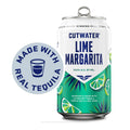 Cutwater Spirits Tequila Lime Margarita, 12 fl. oz. Aluminum Cans, 12.5% ABV