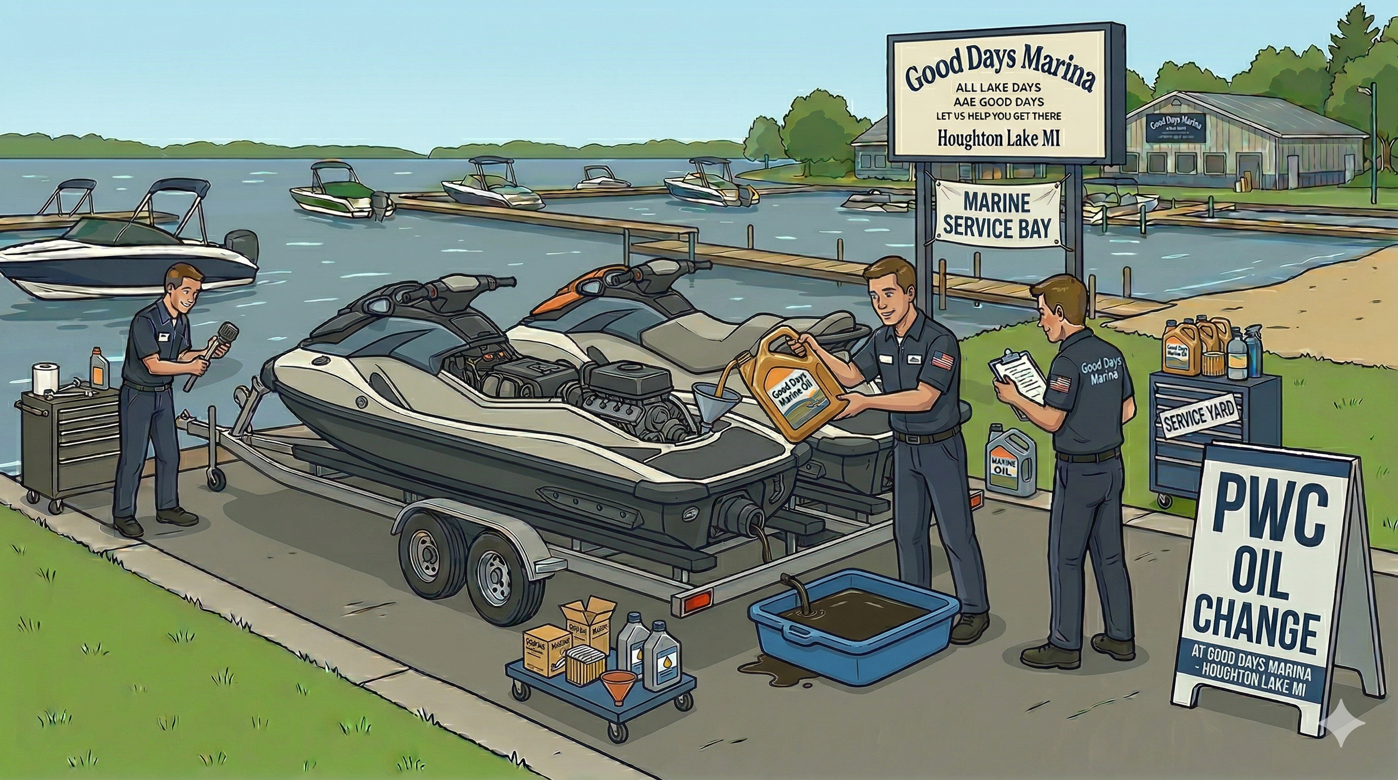 Oil Change - Waverunner - no turbo