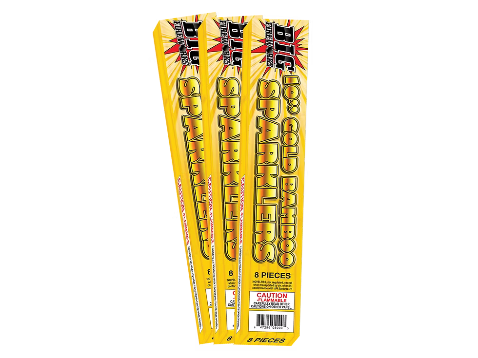 10" Metal Sparklers - 1 box