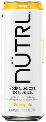 Nutrl Pineapple Seltzer - 24oz