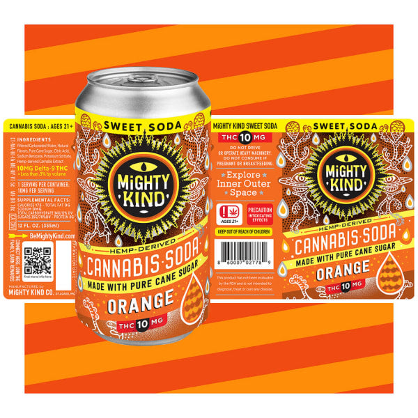 Orange Sweet Soda THC 10mg
