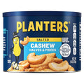 PLANTERS Salted Cashew Halves & Pieces, Party Snacks, Plant-Based Protein 8oz