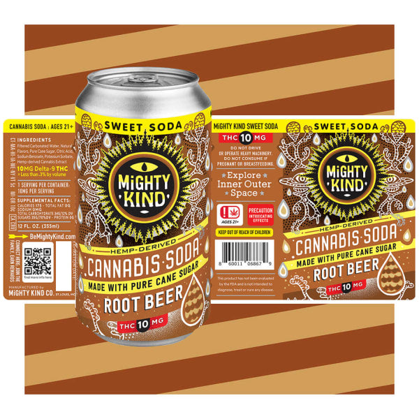 Root Beer Sweet Soda THC 10mg