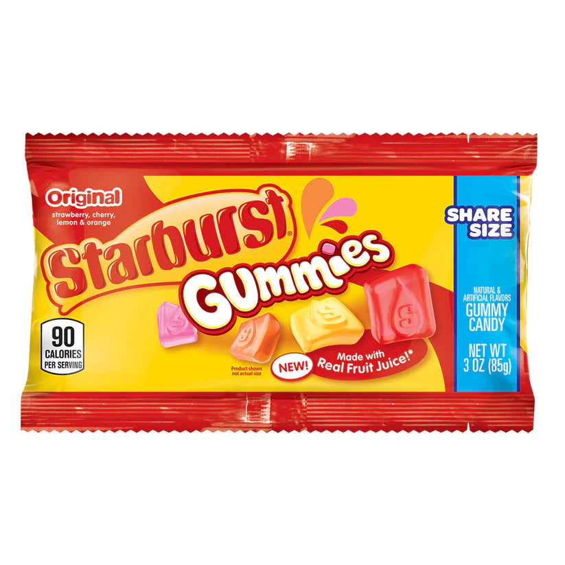 Starburst Gummies Original Gummy Candy - King Size