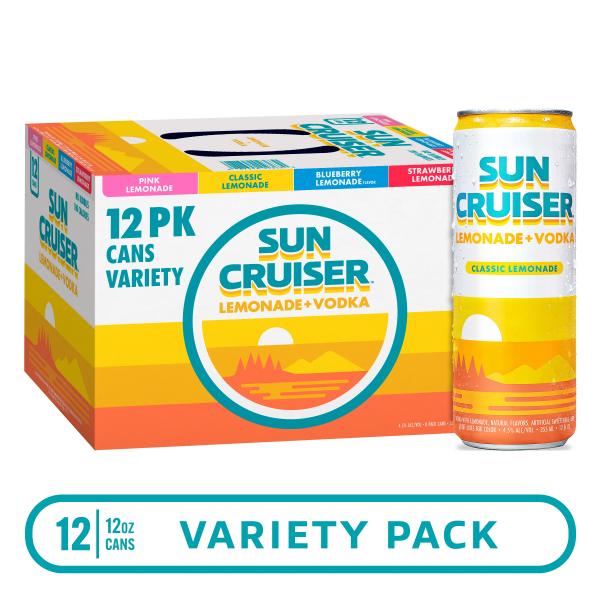 Sun Cruiser Lemonade + Vodka Variety