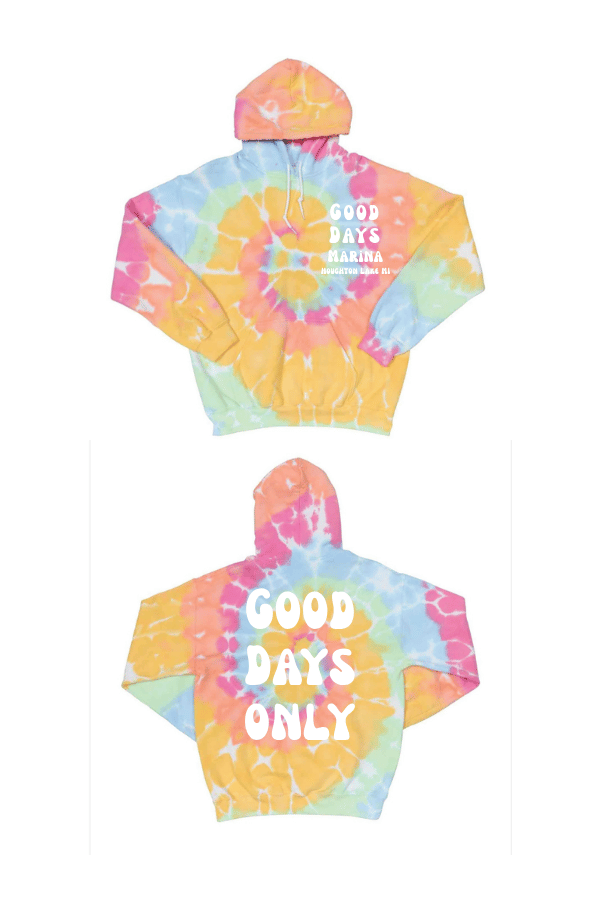 Youth Tie Dye Hoodie - Good Days Only
