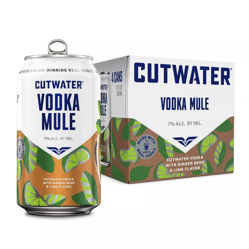 Cut Water 4 Pack Vodka Mule