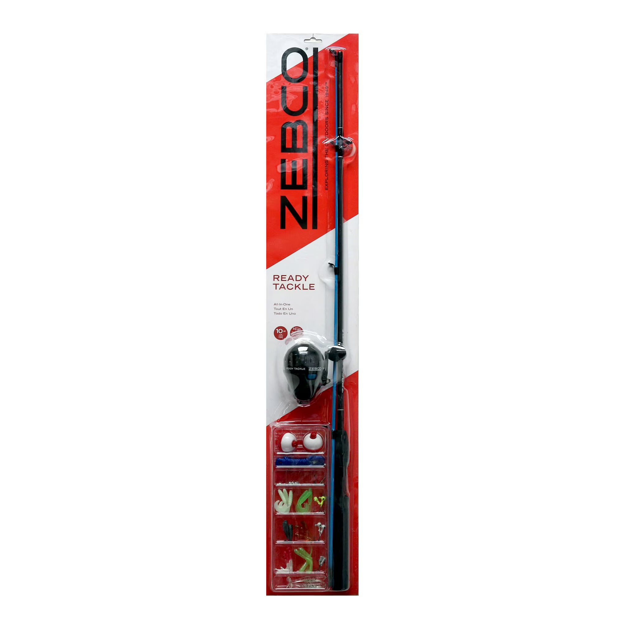 Ready Tackle 5' 6" Medium Light Spincast Combo w/Tackle